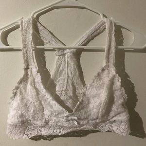 White bralette